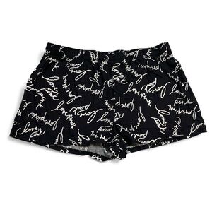 Women's Victoria Secret Pink Boxer Lounge Shorts Size Large